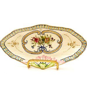 Very delicate porcelain trinket plate/candy plate/